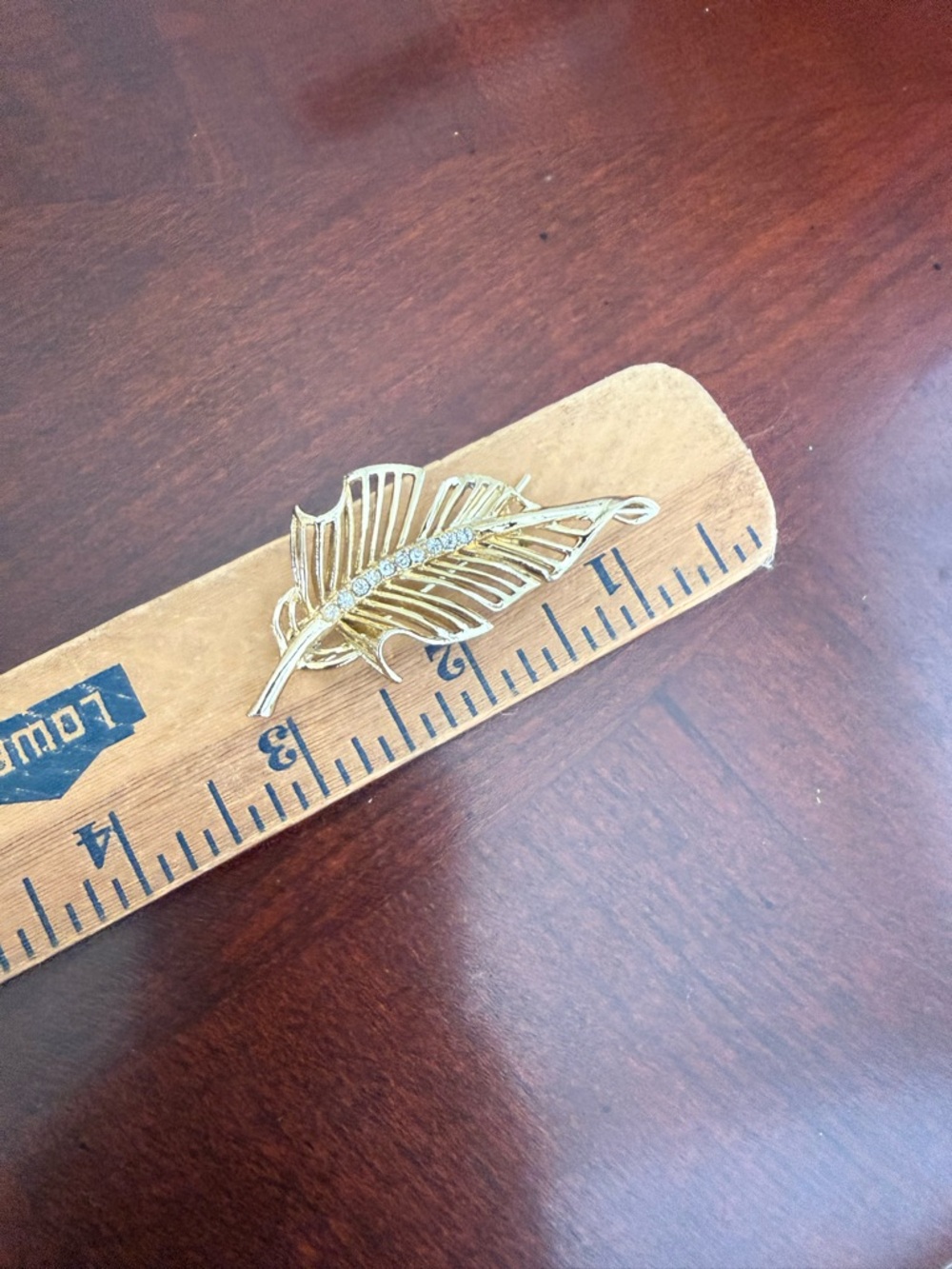 Vintage Gold Tone Brooch